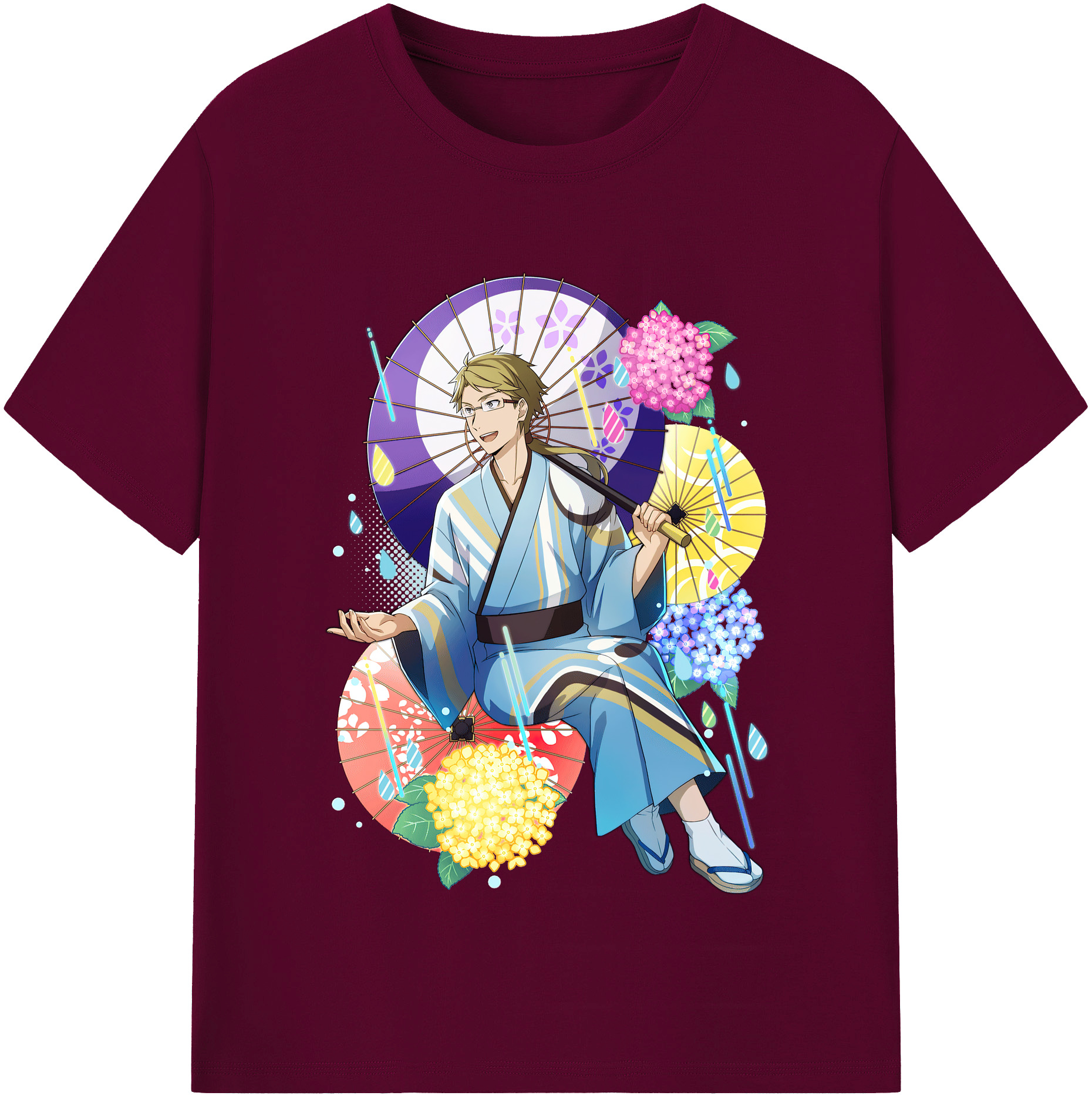 （画像用） 文豪ストレイドッグス Bungo Stray Dogs レディースカジュアルプリントTシャツ（綿100％）